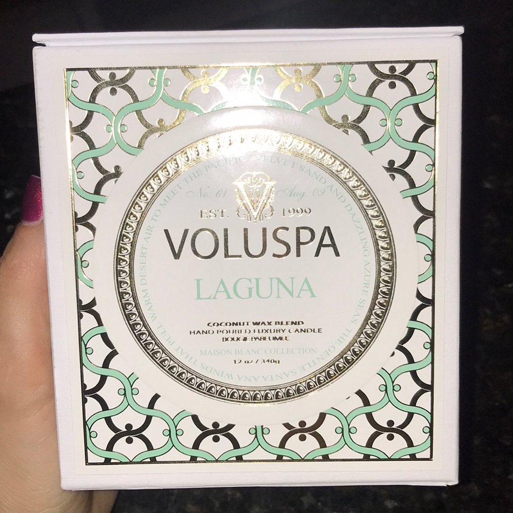Voluspa Maison blanc collection candle